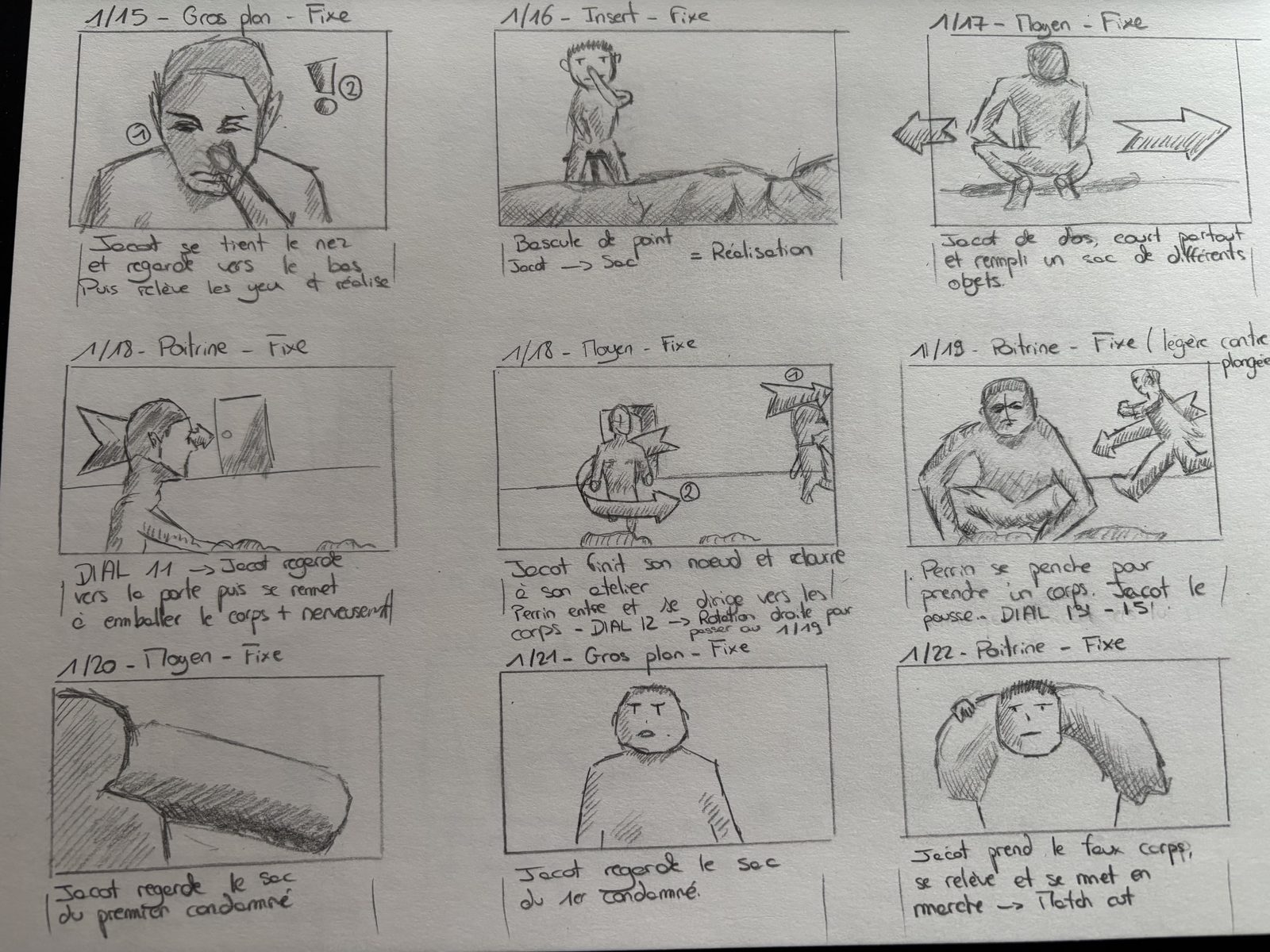 Storyboard, planche 4