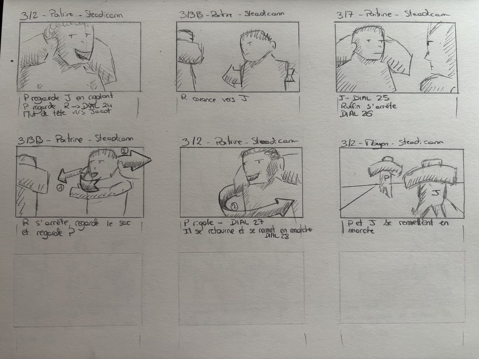 Storyboard, planche 7