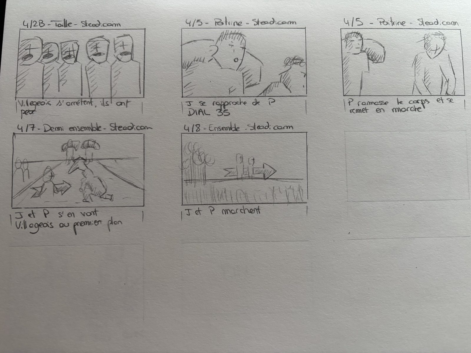 Storyboard, planche 9